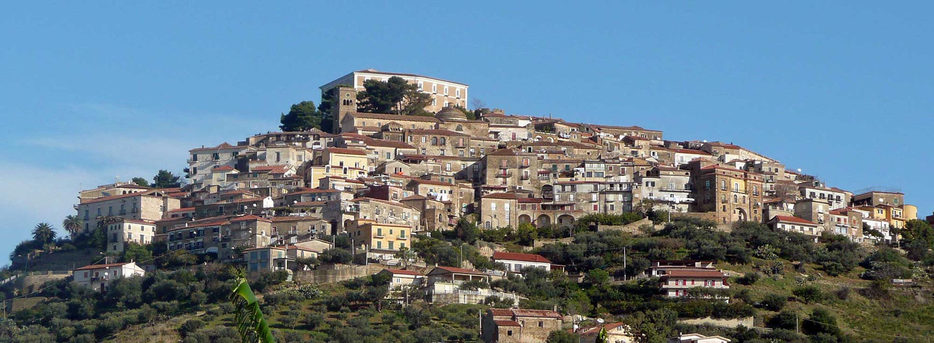 Der historische Teil des Ortes Castellabate