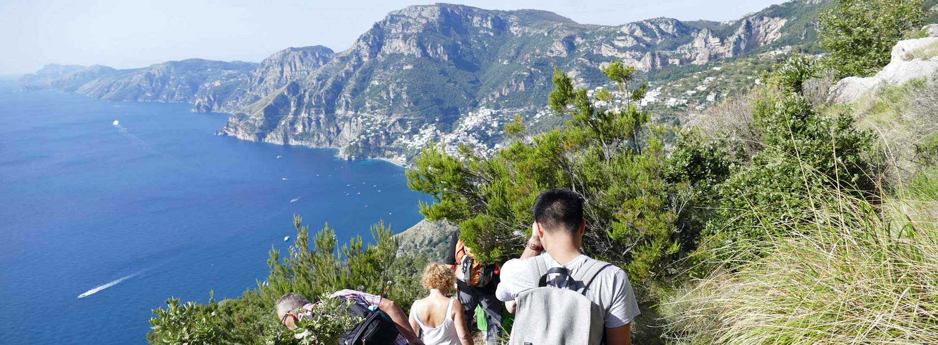 Programmangebot, Wanderung an der Amalfi Küste