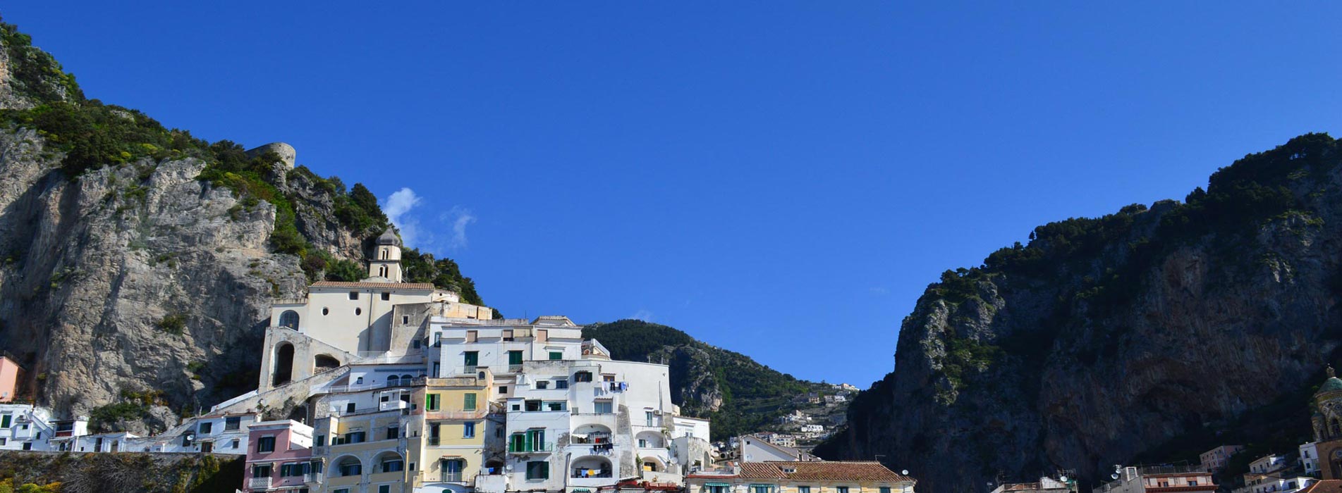 Amalfi, Ausgangspunkt der Wanderung nach Ravello
