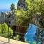 Der Natursteinbogen auf der Insel Capri