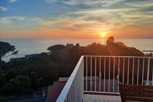 Meerblick von der Residenza la Macchia, Ferienwohnung in Santa Maria di Castellabate - Cilento Küste