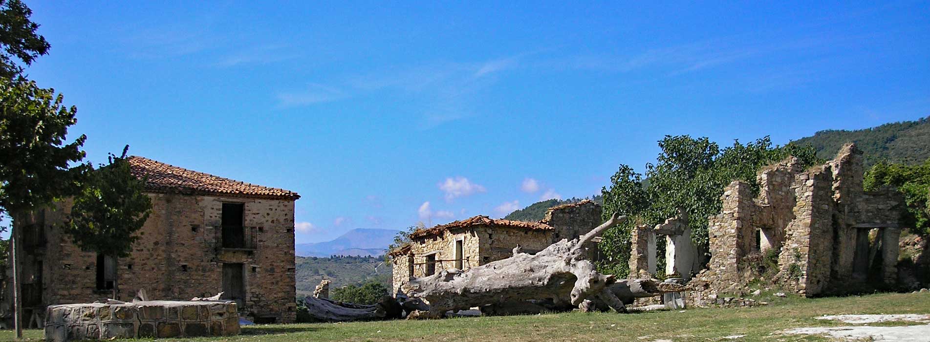 Freilichtmuseum im Cilento Nationalpark - Roscigno Vecchio