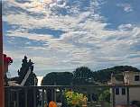 Blick vom Balkon aufs Meer Blick vom Balkon aufs Meer