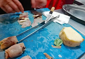 kleine feine Schwertfischröllchen